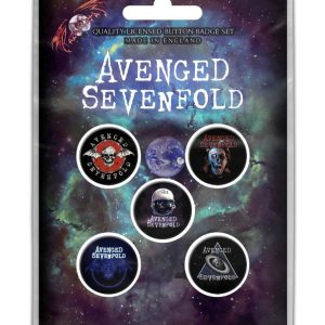 Avenged Sevenfold The Stage Badge Pack