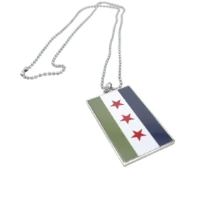 Free Syrien flagga  halsband