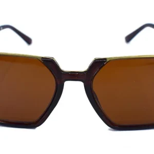 Future solglasögon - Brun/guld