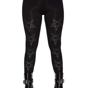 Killstar Night Terror Leggings
