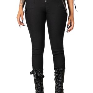 Tartanarchist Trousers Black