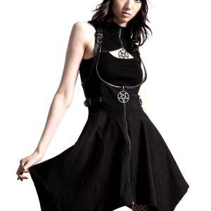 Dazed & Confused Suspender Skirt