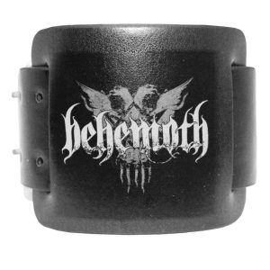 Behemoth Leather Wristband