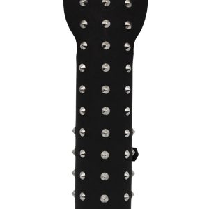 Iron Fist Con Stud Leather Wristband