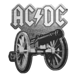 AC/DC For Those About To Rock Metal Pin Badge
