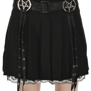 Enchantress pentagram skirt Black