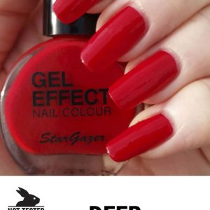 Deep Nail Polish Red