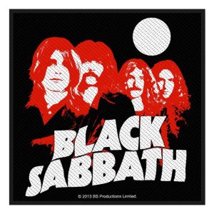Black Sabbath Red Portraits Patch