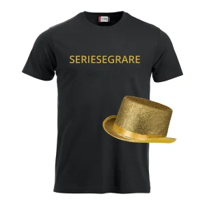 T-shirt Seriesegrare + Guldhatt