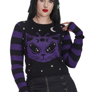 Alien Space Cat Jumper